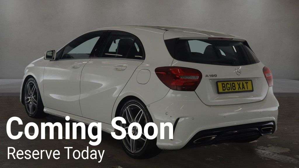 A 2018 MERCEDES-BENZ A-CLASS 1.6 A180 AMG Line (Premium) Hatchback 5dr Petrol Manual Euro 6 (s/s) (122 p A 2018 MERCEDES-BENZ A-CLASS 1.6 A180 AMG Line (Premium) Hatchback 5dr Petrol Manual Euro 6 (s/s) (122 p