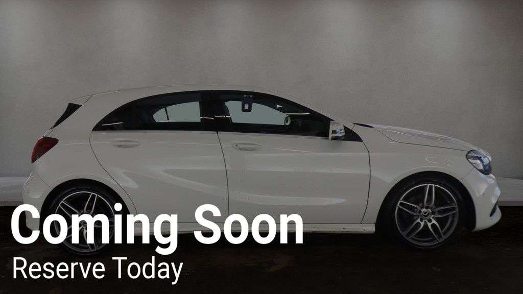A 2018 MERCEDES-BENZ A-CLASS 1.6 A180 AMG Line (Premium) Hatchback 5dr Petrol Manual Euro 6 (s/s) (122 p A 2018 MERCEDES-BENZ A-CLASS 1.6 A180 AMG Line (Premium) Hatchback 5dr Petrol Manual Euro 6 (s/s) (122 p