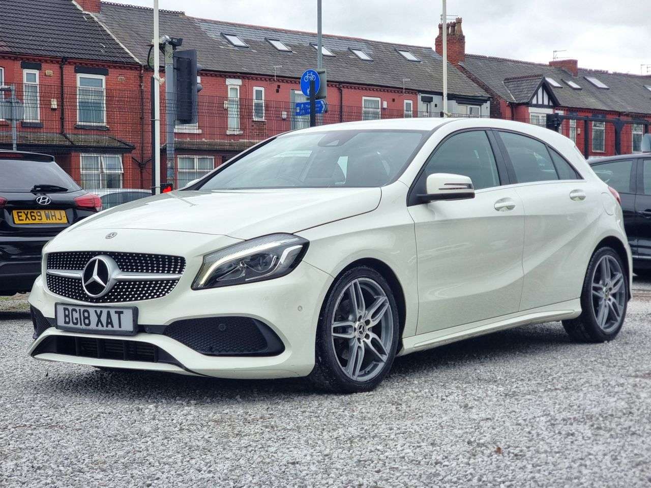 A 2018 MERCEDES-BENZ A-CLASS 1.6 A180 AMG Line (Premium) Hatchback 5dr Petrol Manual Euro 6 (s/s) (122 p A 2018 MERCEDES-BENZ A-CLASS 1.6 A180 AMG Line (Premium) Hatchback 5dr Petrol Manual Euro 6 (s/s) (122 p