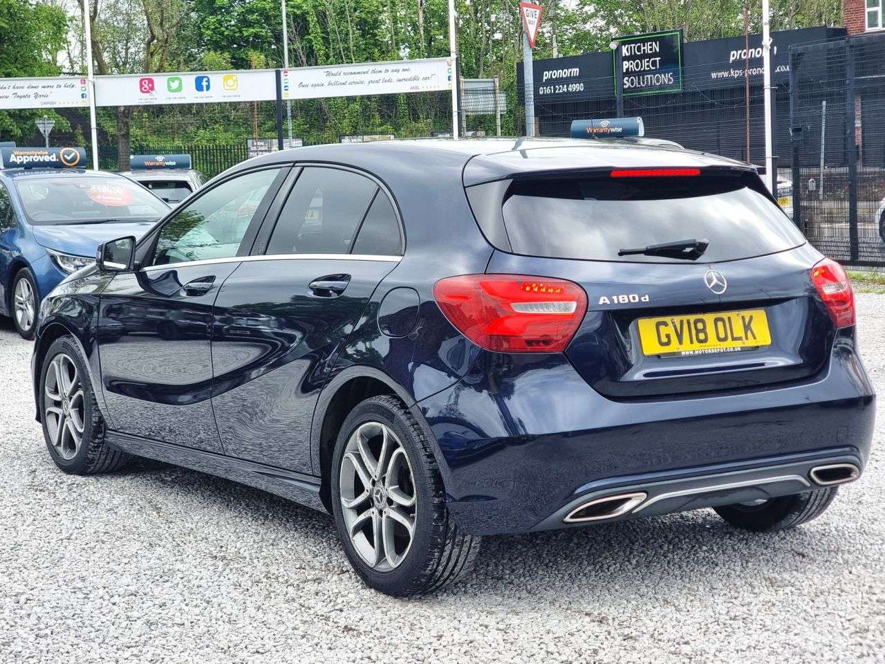 A 2018 MERCEDES-BENZ A-CLASS 1.5 A180d Sport Edition Hatchback 5dr Diesel Manual Euro 6 (s/s) (109 ps) A 2018 MERCEDES-BENZ A-CLASS 1.5 A180d Sport Edition Hatchback 5dr Diesel Manual Euro 6 (s/s) (109 ps)