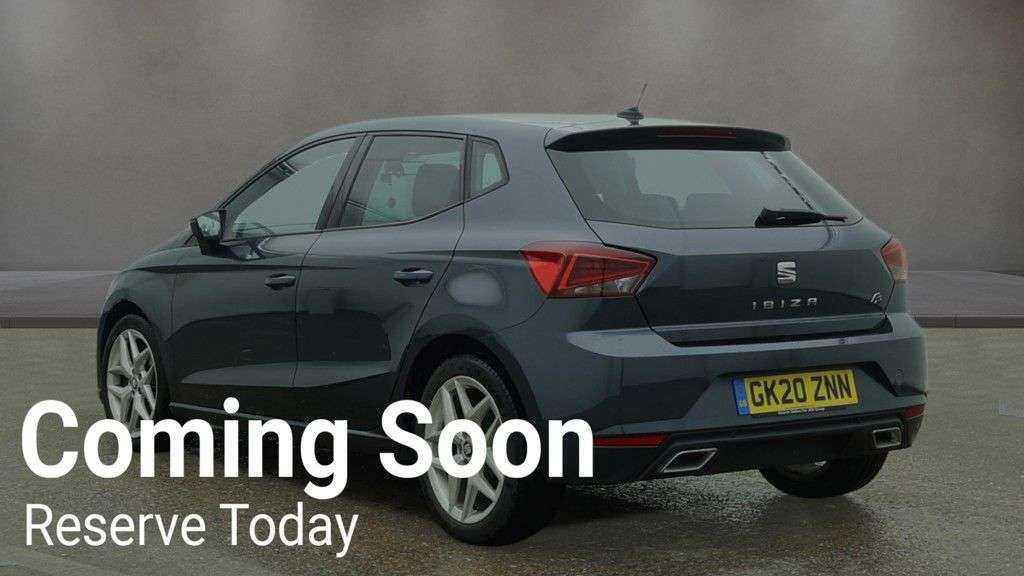 A 2020 SEAT IBIZA 1.0 TSI FR Hatchback 5dr Petrol Manual Euro 6 (s/s) GPF (95 ps) A 2020 SEAT IBIZA 1.0 TSI FR Hatchback 5dr Petrol Manual Euro 6 (s/s) GPF (95 ps)