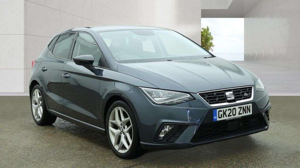 A 2020 SEAT IBIZA 1.0 TSI FR Hatchback 5dr Petrol Manual Euro 6 (s/s) GPF (95 ps) A 2020 SEAT IBIZA 1.0 TSI FR Hatchback 5dr Petrol Manual Euro 6 (s/s) GPF (95 ps)