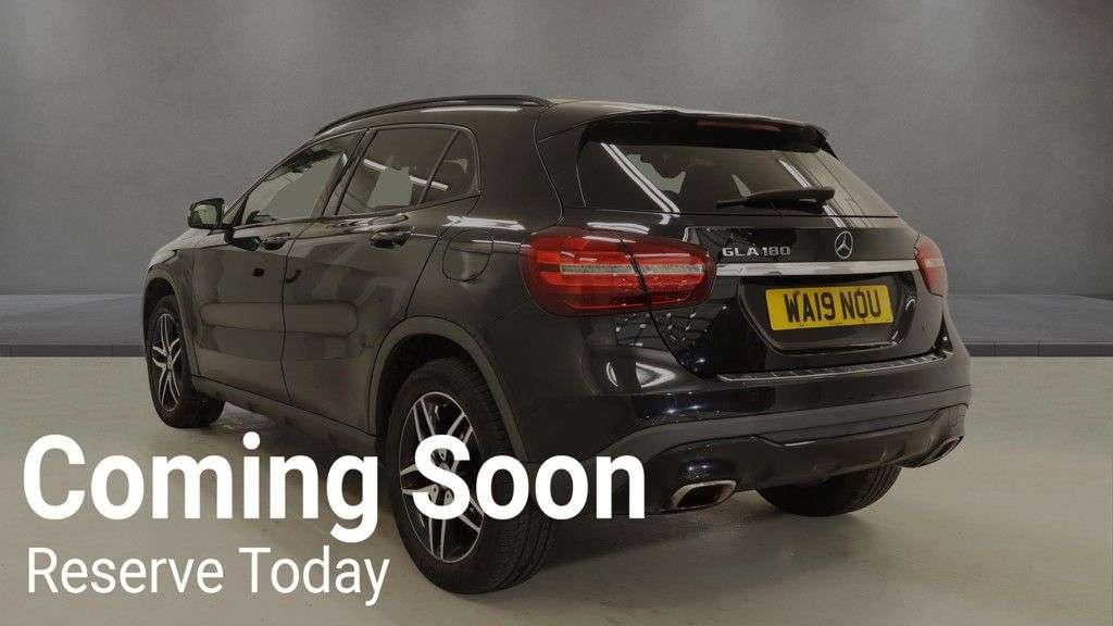 A 2019 MERCEDES-BENZ GLA 1.6 GLA180 Urban Edition SUV 5dr Petrol Manual Euro 6 (s/s) (122 ps) A 2019 MERCEDES-BENZ GLA 1.6 GLA180 Urban Edition SUV 5dr Petrol Manual Euro 6 (s/s) (122 ps)