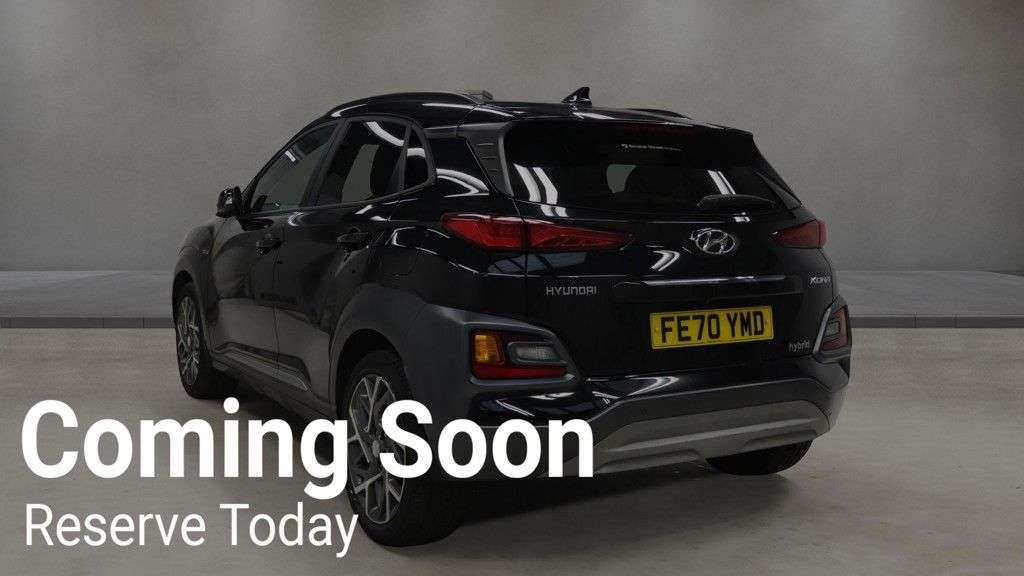 A 2020 HYUNDAI KONA 1.6 h-GDi Premium SE SUV 5dr Petrol Hybrid DCT Euro 6 (s/s) (141 ps) A 2020 HYUNDAI KONA 1.6 h-GDi Premium SE SUV 5dr Petrol Hybrid DCT Euro 6 (s/s) (141 ps)