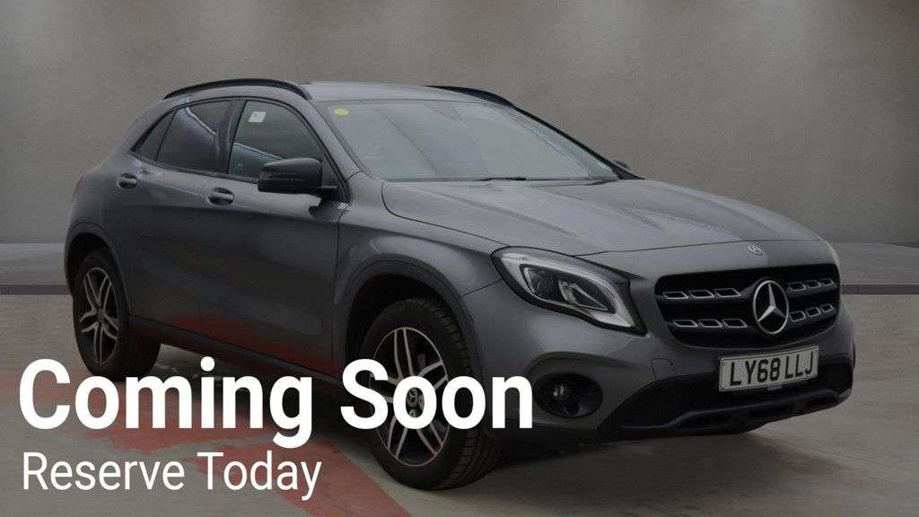 A 2018 MERCEDES-BENZ GLA 1.6 GLA180 Urban Edition SUV 5dr Petrol 7G-DCT Euro 6 (s/s) (122 ps) A 2018 MERCEDES-BENZ GLA 1.6 GLA180 Urban Edition SUV 5dr Petrol 7G-DCT Euro 6 (s/s) (122 ps)