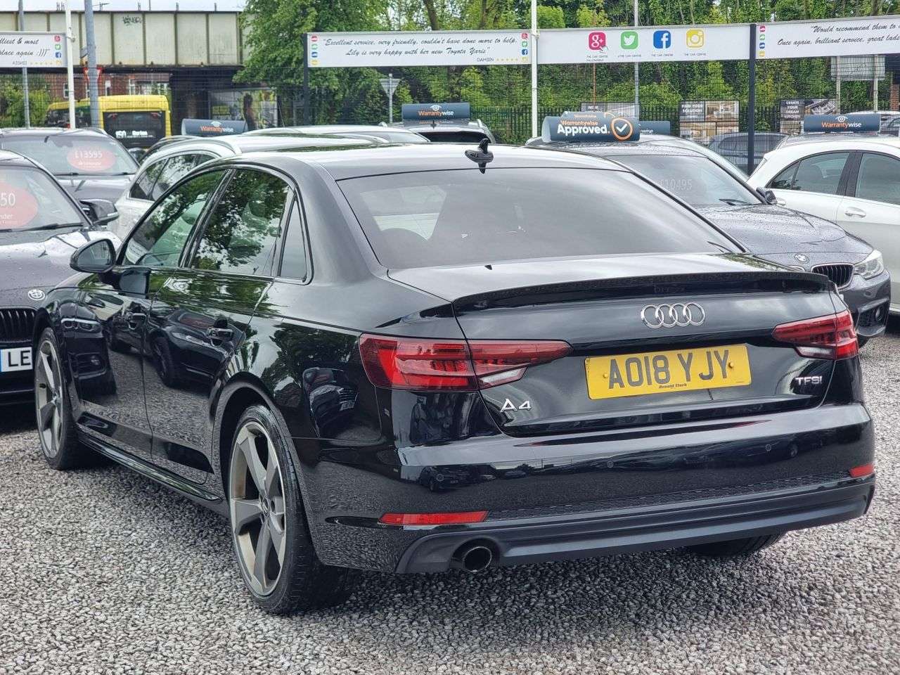 A 2018 AUDI A4 1.4 TFSI Black Edition Saloon 4dr Petrol Manual Euro 6 (s/s) (150 ps) A 2018 AUDI A4 1.4 TFSI Black Edition Saloon 4dr Petrol Manual Euro 6 (s/s) (150 ps)