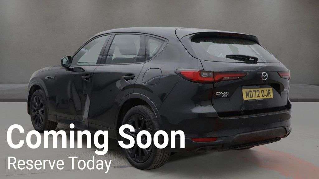 A 2023 MAZDA CX-60 2.5 e-SKYACTIV 17.8kWh Homura SUV 5dr Petrol Plug-in Hybrid Auto 4WD Euro 6 A 2023 MAZDA CX-60 2.5 e-SKYACTIV 17.8kWh Homura SUV 5dr Petrol Plug-in Hybrid Auto 4WD Euro 6