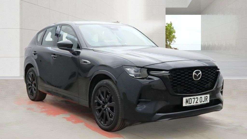 A 2023 MAZDA CX-60 2.5 e-SKYACTIV 17.8kWh Homura SUV 5dr Petrol Plug-in Hybrid Auto 4WD Euro 6 A 2023 MAZDA CX-60 2.5 e-SKYACTIV 17.8kWh Homura SUV 5dr Petrol Plug-in Hybrid Auto 4WD Euro 6
