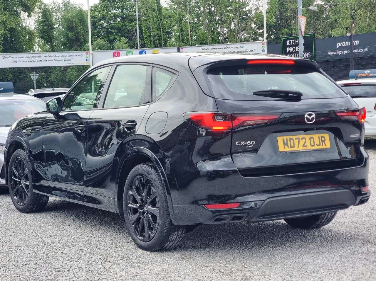 A 2023 MAZDA CX-60 2.5 e-SKYACTIV 17.8kWh Homura SUV 5dr Petrol Plug-in Hybrid Auto 4WD Euro 6 A 2023 MAZDA CX-60 2.5 e-SKYACTIV 17.8kWh Homura SUV 5dr Petrol Plug-in Hybrid Auto 4WD Euro 6