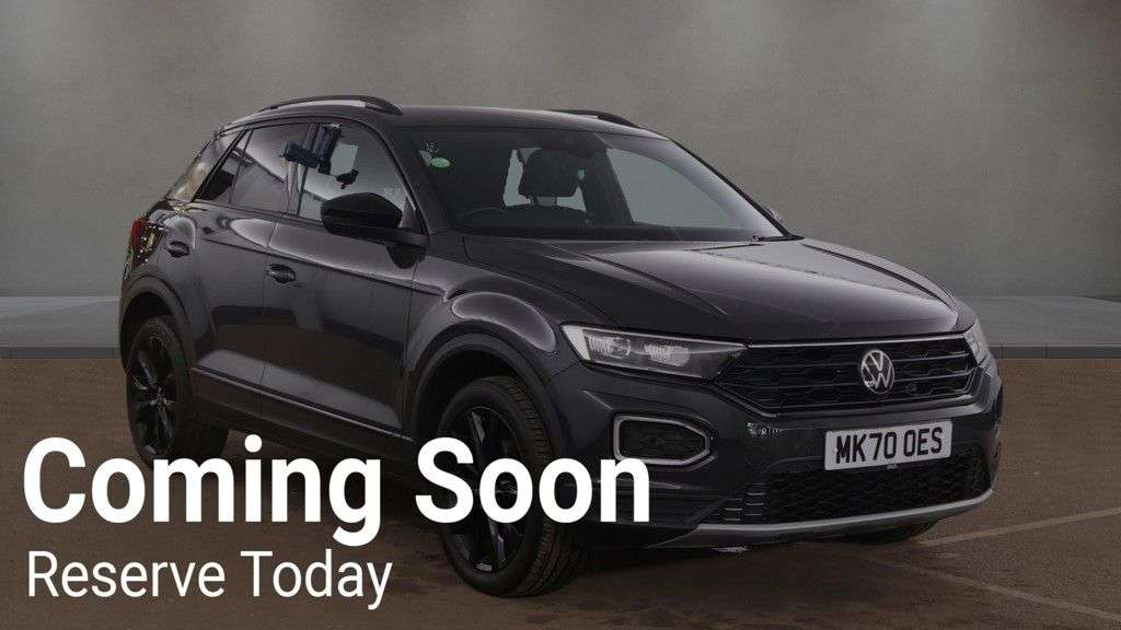 A 2020 VOLKSWAGEN T-ROC 1.5 TSI EVO Black Edition SUV 5dr Petrol DSG Euro 6 (s/s) (150 ps) A 2020 VOLKSWAGEN T-ROC 1.5 TSI EVO Black Edition SUV 5dr Petrol DSG Euro 6 (s/s) (150 ps)