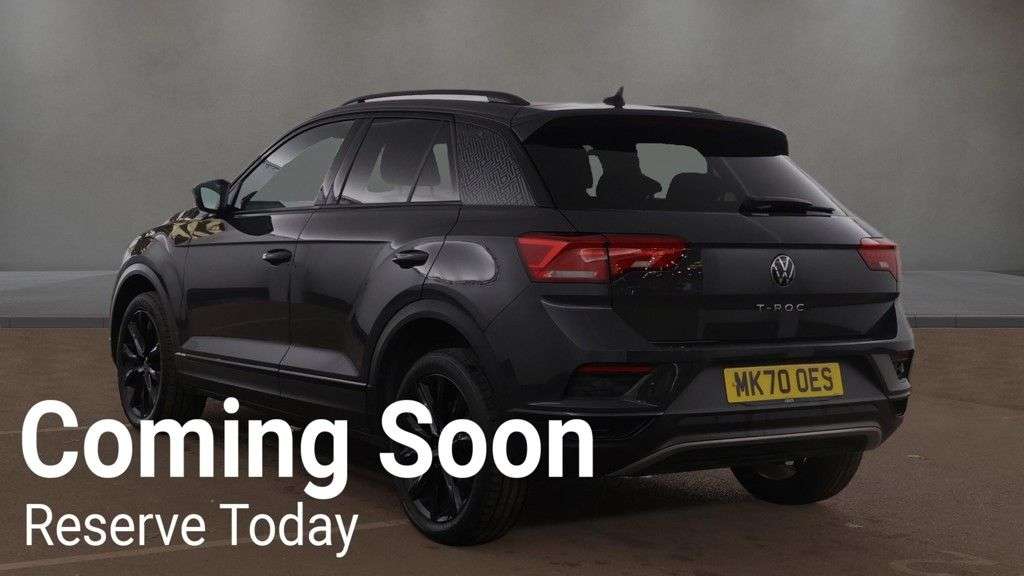 A 2020 VOLKSWAGEN T-ROC 1.5 TSI EVO Black Edition SUV 5dr Petrol DSG Euro 6 (s/s) (150 ps) A 2020 VOLKSWAGEN T-ROC 1.5 TSI EVO Black Edition SUV 5dr Petrol DSG Euro 6 (s/s) (150 ps)