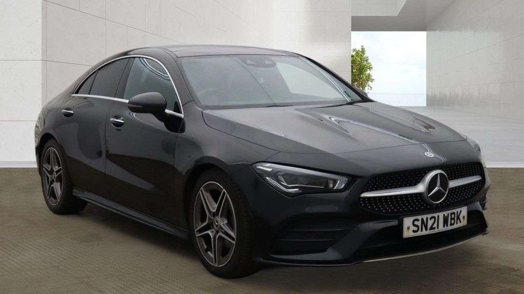 A 2021 MERCEDES-BENZ CLA 1.3 CLA180 AMG Line (Premium Plus 2) Coupe 4dr Petrol 7G-DCT Euro 6 (s/s) ( A 2021 MERCEDES-BENZ CLA 1.3 CLA180 AMG Line (Premium Plus 2) Coupe 4dr Petrol 7G-DCT Euro 6 (s/s) (