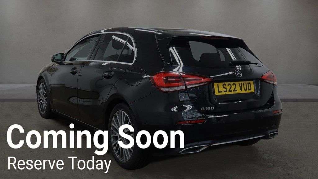 A 2022 MERCEDES-BENZ A CLASS 1.3 A180 Sport Edition (Executive) Hatchback 5dr Petrol 7G-DCT Euro 6 (s/s) A 2022 MERCEDES-BENZ A CLASS 1.3 A180 Sport Edition (Executive) Hatchback 5dr Petrol 7G-DCT Euro 6 (s/s)