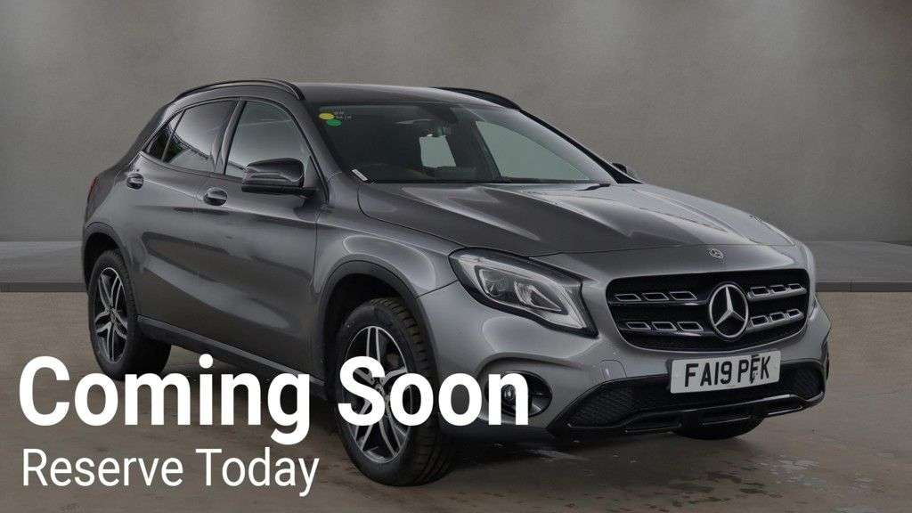 A 2019 MERCEDES-BENZ GLA 1.6 GLA180 Urban Edition SUV 5dr Petrol 7G-DCT Euro 6 (s/s) (122 ps) A 2019 MERCEDES-BENZ GLA 1.6 GLA180 Urban Edition SUV 5dr Petrol 7G-DCT Euro 6 (s/s) (122 ps)