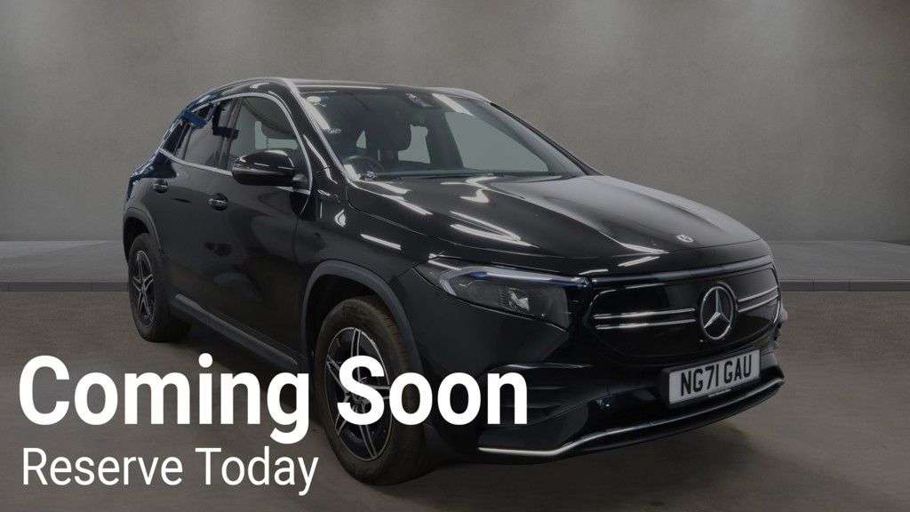 A 2021 MERCEDES-BENZ EQA EQA 250 66.5kWh AMG Line SUV 5dr Electric Auto (190 ps) A 2021 MERCEDES-BENZ EQA EQA 250 66.5kWh AMG Line SUV 5dr Electric Auto (190 ps)