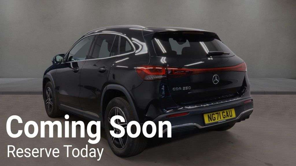 A 2021 MERCEDES-BENZ EQA EQA 250 66.5kWh AMG Line SUV 5dr Electric Auto (190 ps) A 2021 MERCEDES-BENZ EQA EQA 250 66.5kWh AMG Line SUV 5dr Electric Auto (190 ps)