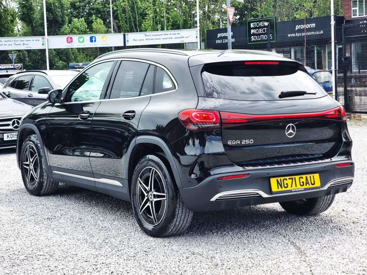 A 2021 MERCEDES-BENZ EQA EQA 250 66.5kWh AMG Line SUV 5dr Electric Auto (190 ps) A 2021 MERCEDES-BENZ EQA EQA 250 66.5kWh AMG Line SUV 5dr Electric Auto (190 ps)