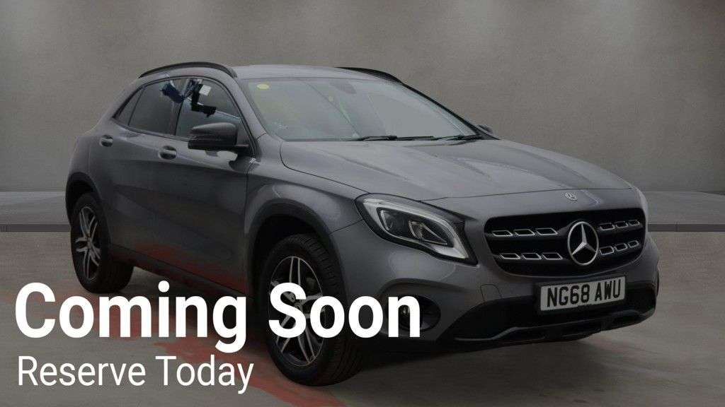 A 2019 MERCEDES-BENZ GLA 1.6 GLA180 Urban Edition SUV 5dr Petrol Manual Euro 6 (s/s) (122 ps) A 2019 MERCEDES-BENZ GLA 1.6 GLA180 Urban Edition SUV 5dr Petrol Manual Euro 6 (s/s) (122 ps)