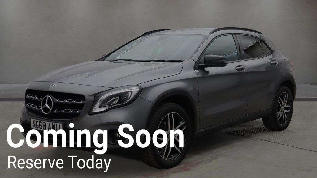 A 2019 MERCEDES-BENZ GLA 1.6 GLA180 Urban Edition SUV 5dr Petrol Manual Euro 6 (s/s) (122 ps) A 2019 MERCEDES-BENZ GLA 1.6 GLA180 Urban Edition SUV 5dr Petrol Manual Euro 6 (s/s) (122 ps)