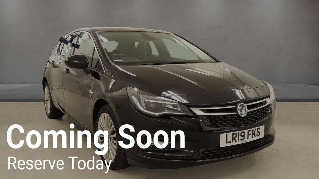 A 2019 VAUXHALL ASTRA 1.6i Turbo GPF Elite Nav Hatchback 5dr Petrol Manual Euro 6 (s/s) (200 ps) A 2019 VAUXHALL ASTRA 1.6i Turbo GPF Elite Nav Hatchback 5dr Petrol Manual Euro 6 (s/s) (200 ps)