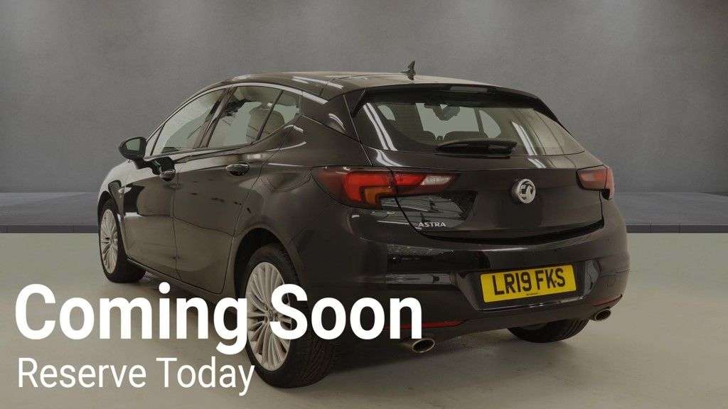 A 2019 VAUXHALL ASTRA 1.6i Turbo GPF Elite Nav Hatchback 5dr Petrol Manual Euro 6 (s/s) (200 ps) A 2019 VAUXHALL ASTRA 1.6i Turbo GPF Elite Nav Hatchback 5dr Petrol Manual Euro 6 (s/s) (200 ps)