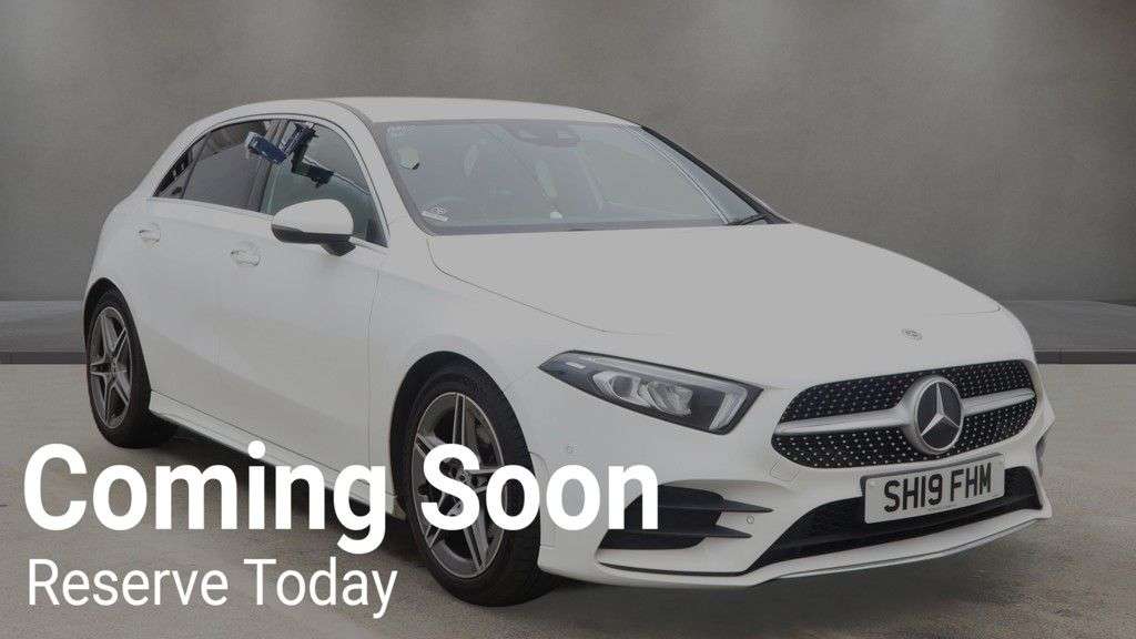 A 2019 MERCEDES-BENZ A-CLASS 1.3 A200 AMG Line (Premium) Hatchback 5dr Petrol Manual Euro 6 (s/s) (163 p A 2019 MERCEDES-BENZ A-CLASS 1.3 A200 AMG Line (Premium) Hatchback 5dr Petrol Manual Euro 6 (s/s) (163 p