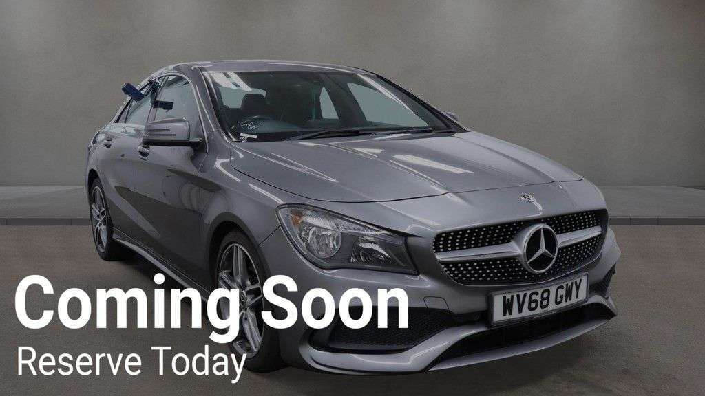 A 2018 MERCEDES-BENZ CLA 1.6 CLA180 AMG Line Edition Coupe 4dr Petrol Manual Euro 6 (s/s) (122 ps) A 2018 MERCEDES-BENZ CLA 1.6 CLA180 AMG Line Edition Coupe 4dr Petrol Manual Euro 6 (s/s) (122 ps)