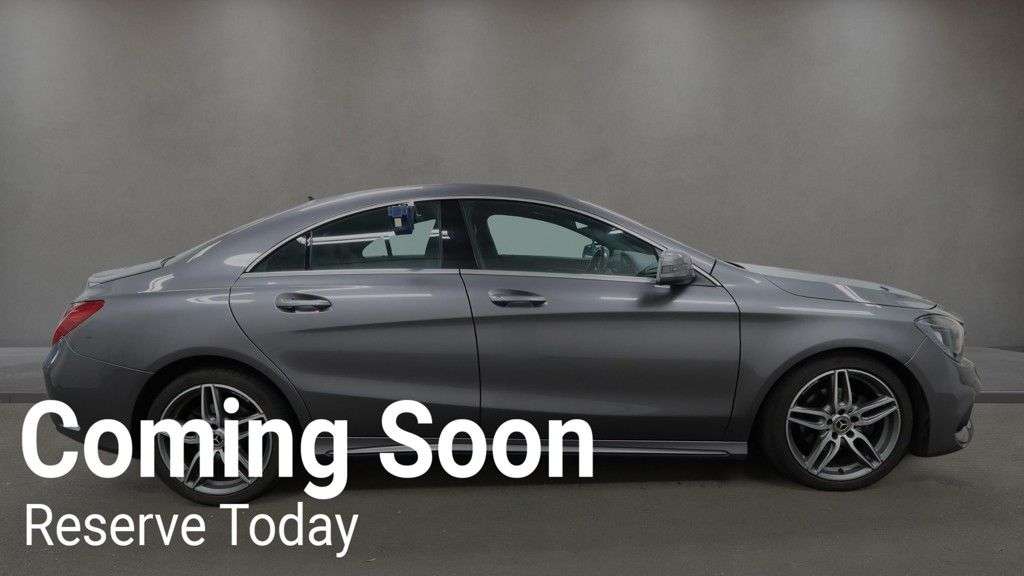 A 2018 MERCEDES-BENZ CLA 1.6 CLA180 AMG Line Edition Coupe 4dr Petrol Manual Euro 6 (s/s) (122 ps) A 2018 MERCEDES-BENZ CLA 1.6 CLA180 AMG Line Edition Coupe 4dr Petrol Manual Euro 6 (s/s) (122 ps)