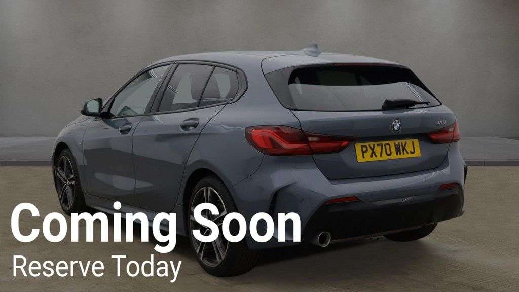 A 2020 BMW 1 SERIES 1.5 118i M Sport Hatchback 5dr Petrol DCT Euro 6 (s/s) (140 ps) A 2020 BMW 1 SERIES 1.5 118i M Sport Hatchback 5dr Petrol DCT Euro 6 (s/s) (140 ps)