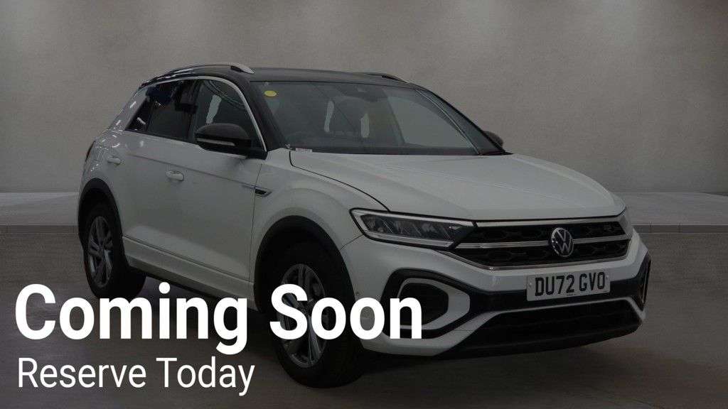 A 2022 VOLKSWAGEN T-ROC 1.5 TSI R-Line SUV 5dr Petrol DSG Euro 6 (s/s) (150 ps) A 2022 VOLKSWAGEN T-ROC 1.5 TSI R-Line SUV 5dr Petrol DSG Euro 6 (s/s) (150 ps)