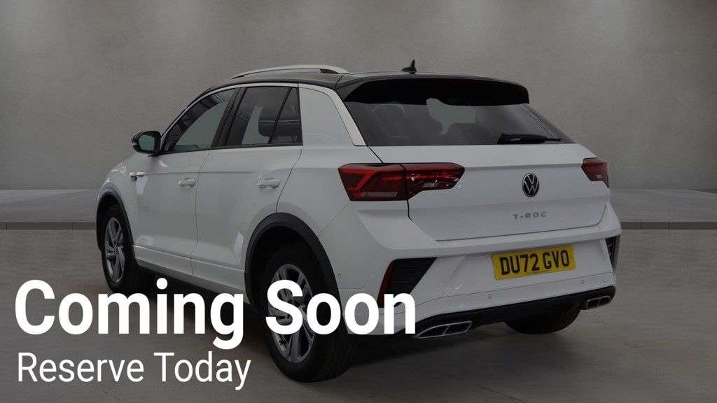 A 2022 VOLKSWAGEN T-ROC 1.5 TSI R-Line SUV 5dr Petrol DSG Euro 6 (s/s) (150 ps) A 2022 VOLKSWAGEN T-ROC 1.5 TSI R-Line SUV 5dr Petrol DSG Euro 6 (s/s) (150 ps)