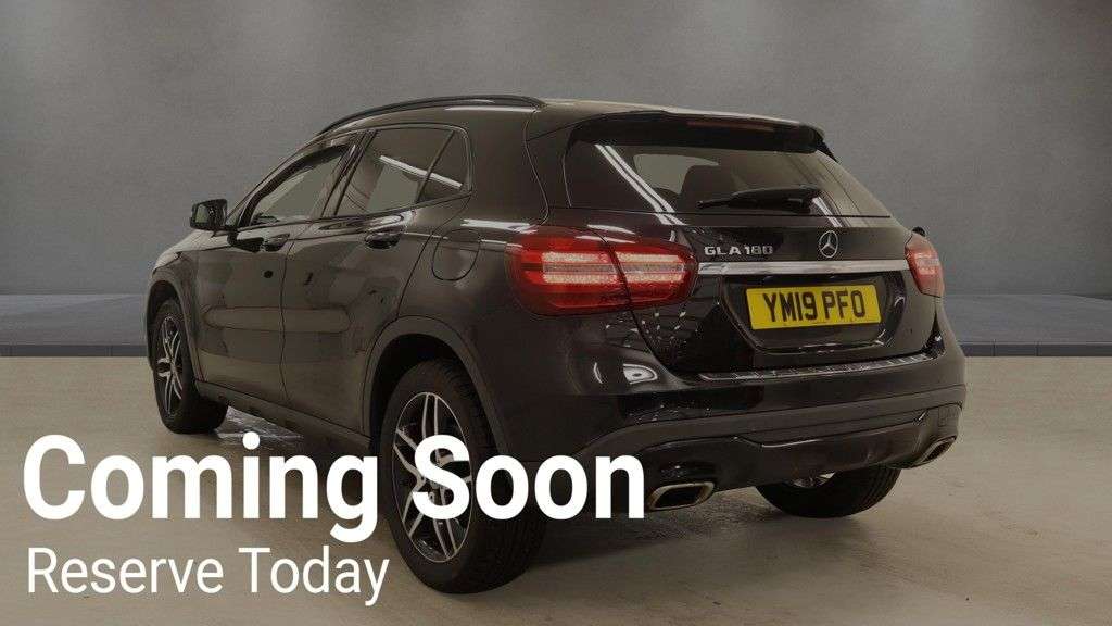 A 2019 MERCEDES-BENZ GLA 1.6 GLA180 Urban Edition SUV 5dr Petrol 7G-DCT Euro 6 (s/s) (122 ps) A 2019 MERCEDES-BENZ GLA 1.6 GLA180 Urban Edition SUV 5dr Petrol 7G-DCT Euro 6 (s/s) (122 ps)