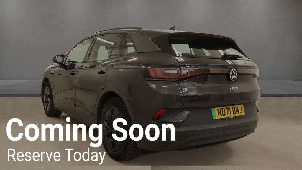 A 2021 VOLKSWAGEN ID.4 Pure 52kWh Life SUV 5dr Electric Auto (148 ps) A 2021 VOLKSWAGEN ID.4 Pure 52kWh Life SUV 5dr Electric Auto (148 ps)