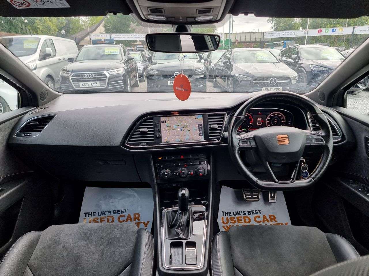 A 2019 SEAT LEON 2.0 TSI Cupra 290 Hatchback 5dr Petrol DSG Euro 6 (s/s) (290 ps) A 2019 SEAT LEON 2.0 TSI Cupra 290 Hatchback 5dr Petrol DSG Euro 6 (s/s) (290 ps)