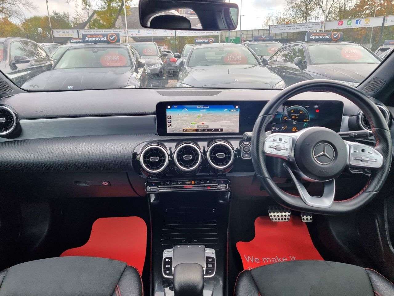 A 2019 MERCEDES-BENZ A CLASS 1.3 A180 AMG Line (Premium) Hatchback 5dr Petrol 7G-DCT Euro 6 (s/s) (136 p A 2019 MERCEDES-BENZ A CLASS 1.3 A180 AMG Line (Premium) Hatchback 5dr Petrol 7G-DCT Euro 6 (s/s) (136 p