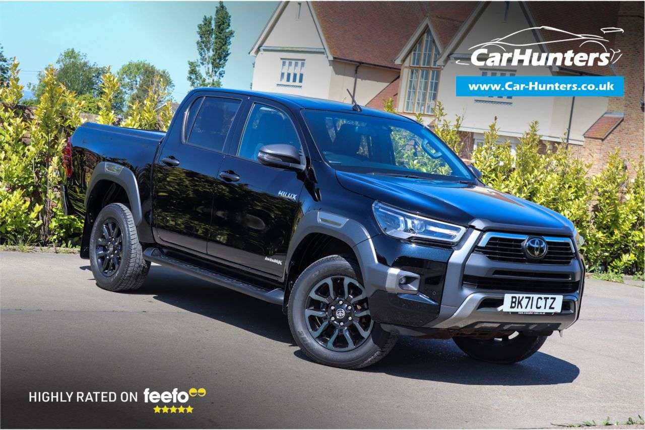A 2021 TOYOTA HI-LUX 2.8 D-4D Invincible X Pickup Double Cab 4dr Diesel Auto 4WD Euro 6 (s/s) (2 A 2021 TOYOTA HI-LUX 2.8 D-4D Invincible X Pickup Double Cab 4dr Diesel Auto 4WD Euro 6 (s/s) (2