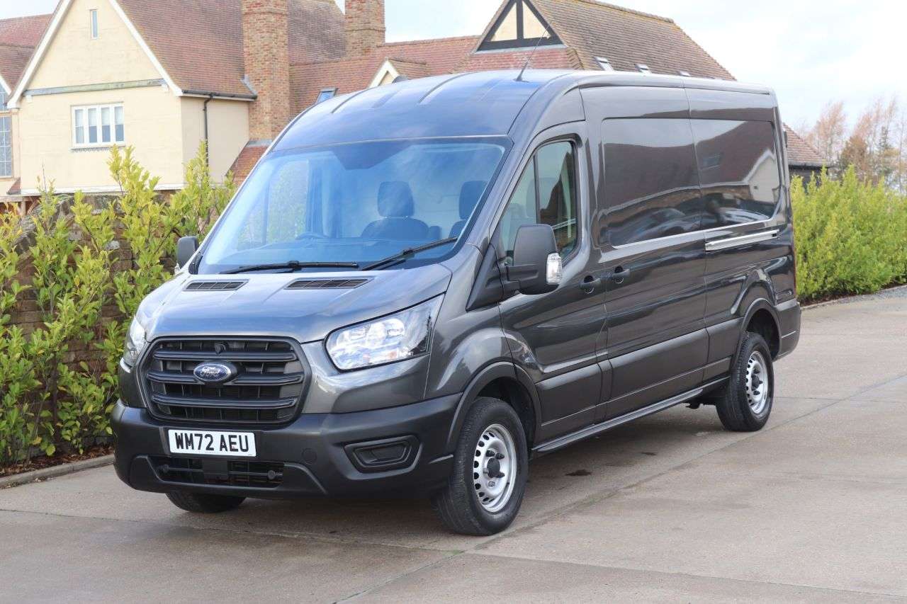 A 2022 FORD TRANSIT 2.0 350 EcoBlue Leader Panel Van 5dr Diesel Auto FWD L3 H2 Euro 6 (s/s) (17 A 2022 FORD TRANSIT 2.0 350 EcoBlue Leader Panel Van 5dr Diesel Auto FWD L3 H2 Euro 6 (s/s) (17