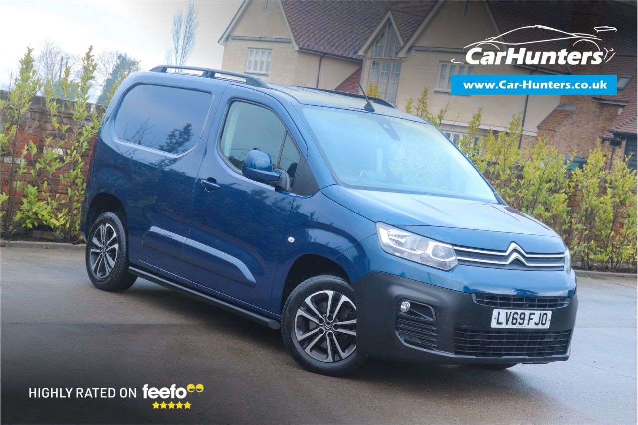 A 2019 CITROEN BERLINGO 1.5 BlueHDi 1000 Driver M Panel Van 5dr Diesel EAT8 SWB Euro 6 (s/s) (130 p A 2019 CITROEN BERLINGO 1.5 BlueHDi 1000 Driver M Panel Van 5dr Diesel EAT8 SWB Euro 6 (s/s) (130 p