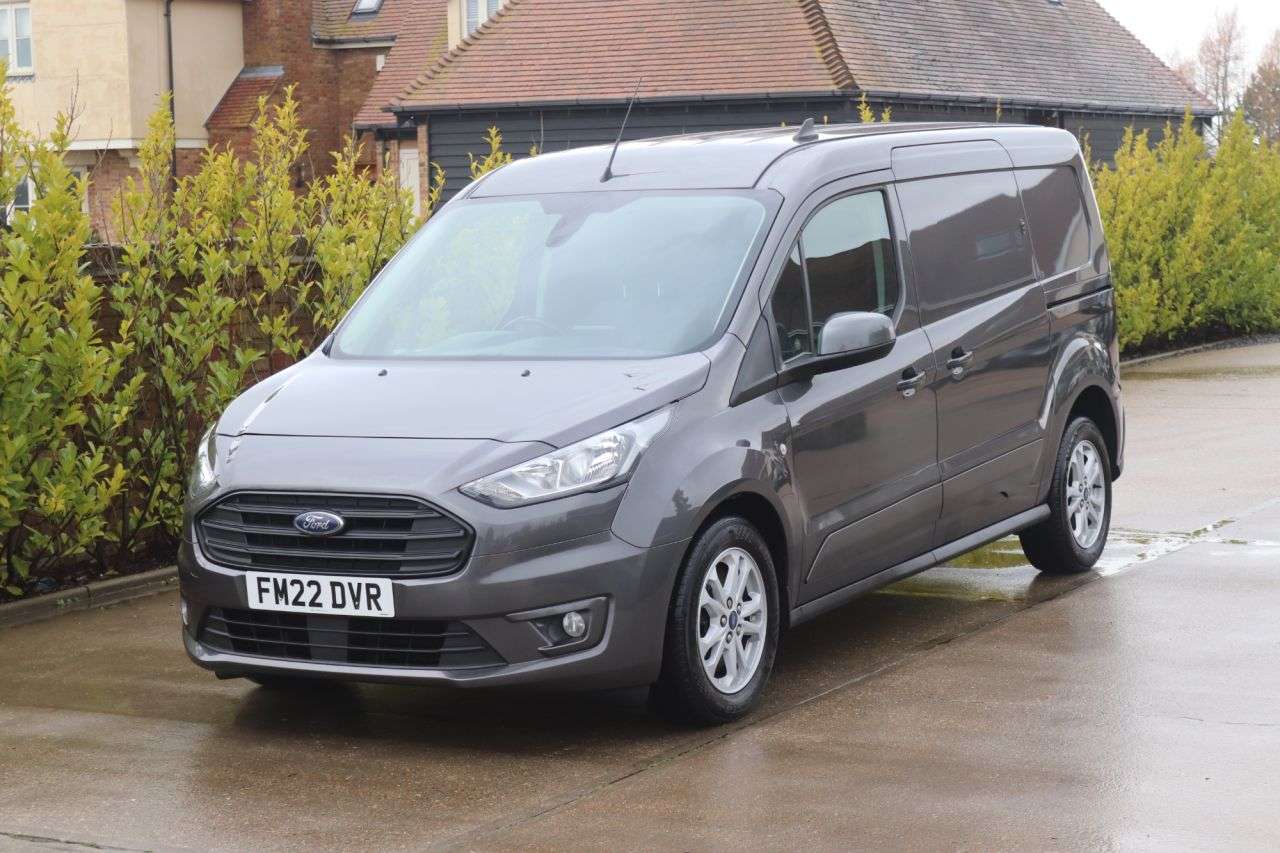A 2022 FORD TRANSIT CONNECT 1.5 250 EcoBlue Limited Panel Van 5dr Diesel Manual L2 Euro 6 (s/s) (120 ps A 2022 FORD TRANSIT CONNECT 1.5 250 EcoBlue Limited Panel Van 5dr Diesel Manual L2 Euro 6 (s/s) (120 ps