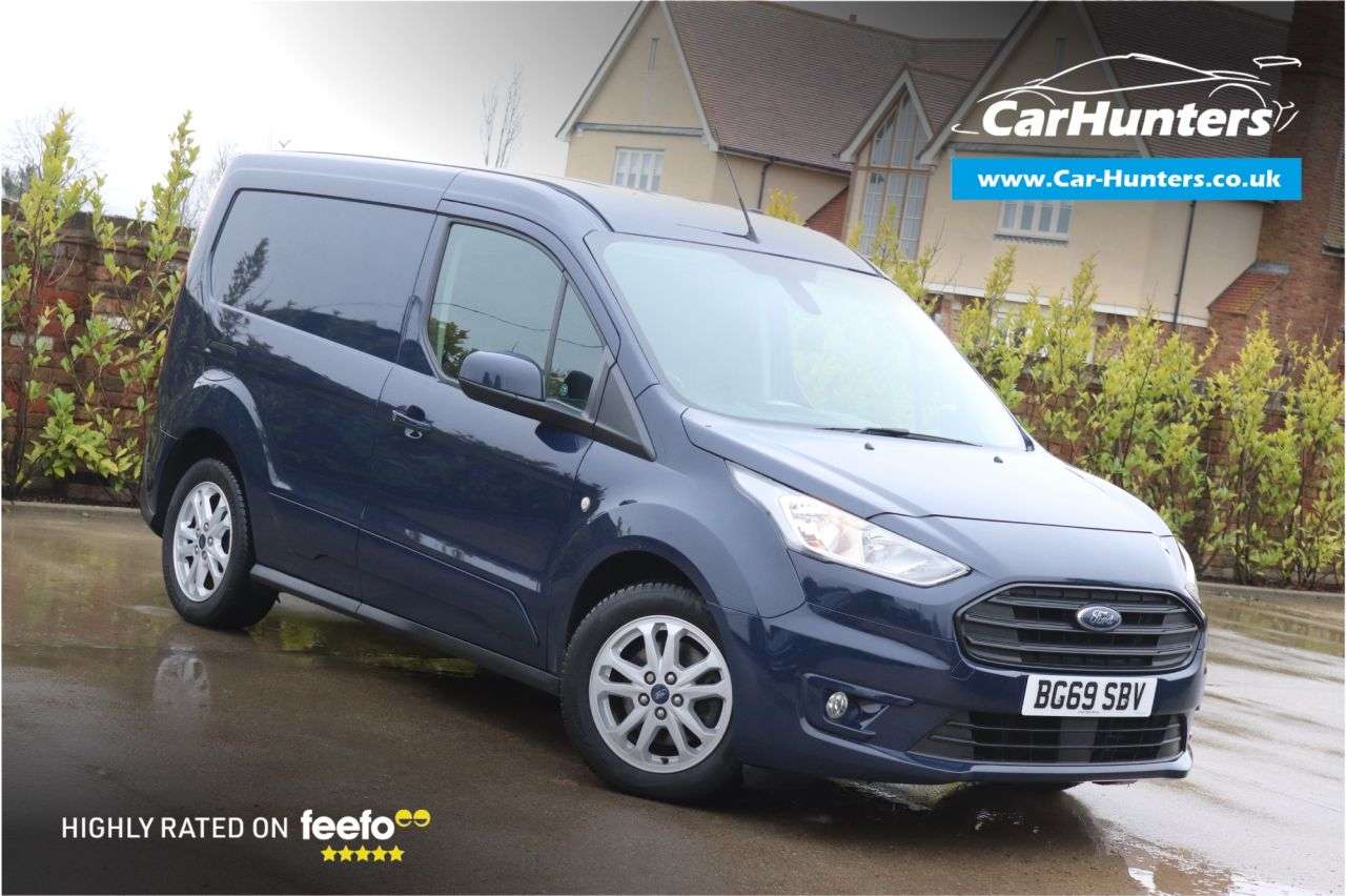 A 2019 FORD TRANSIT CONNECT 1.5 200 EcoBlue Limited Panel Van 5dr Diesel Manual L1 Euro 6 (s/s) (120 ps A 2019 FORD TRANSIT CONNECT 1.5 200 EcoBlue Limited Panel Van 5dr Diesel Manual L1 Euro 6 (s/s) (120 ps
