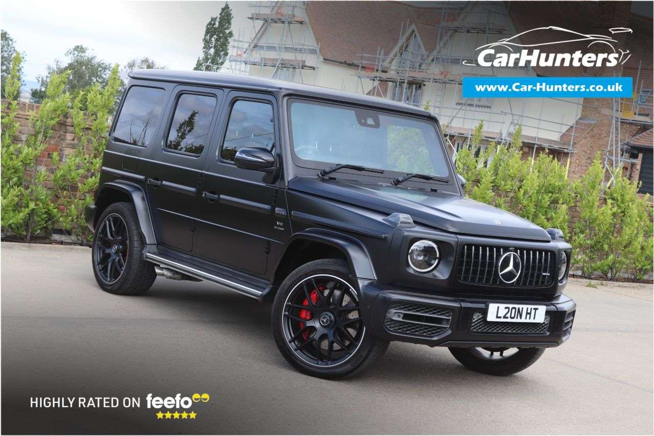 A 2020 MERCEDES-BENZ G-CLASS 4.0 G63 V8 BiTurbo AMG SUV 5dr Petrol SpdS+9GT 4MATIC Euro 6 (s/s) (585 ps) A 2020 MERCEDES-BENZ G-CLASS 4.0 G63 V8 BiTurbo AMG SUV 5dr Petrol SpdS+9GT 4MATIC Euro 6 (s/s) (585 ps)