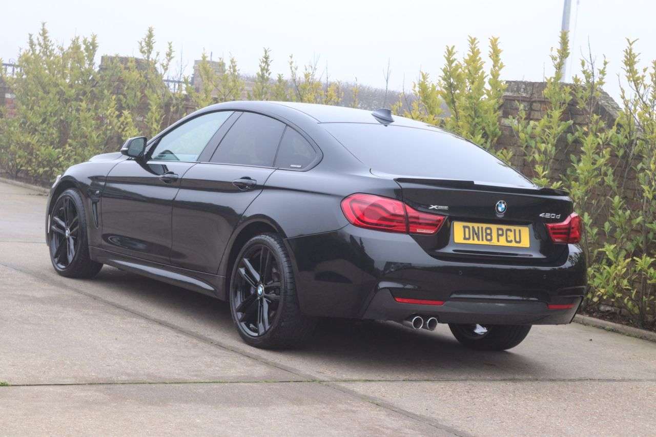 A 2018 BMW 4 SERIES GRAN COUPE 2.0 420d M Sport Hatchback 5dr Diesel Auto xDrive Euro 6 (s/s) (190 ps) A 2018 BMW 4 SERIES GRAN COUPE 2.0 420d M Sport Hatchback 5dr Diesel Auto xDrive Euro 6 (s/s) (190 ps)