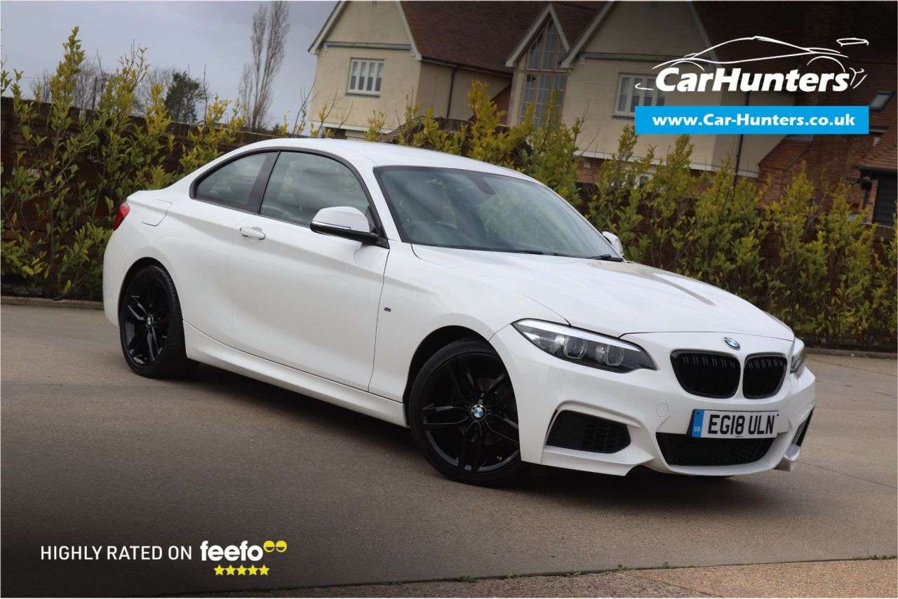 A 2018 BMW 2 SERIES 1.5 218i M Sport Coupe 2dr Petrol Auto Euro 6 (s/s) (136 ps) A 2018 BMW 2 SERIES 1.5 218i M Sport Coupe 2dr Petrol Auto Euro 6 (s/s) (136 ps)