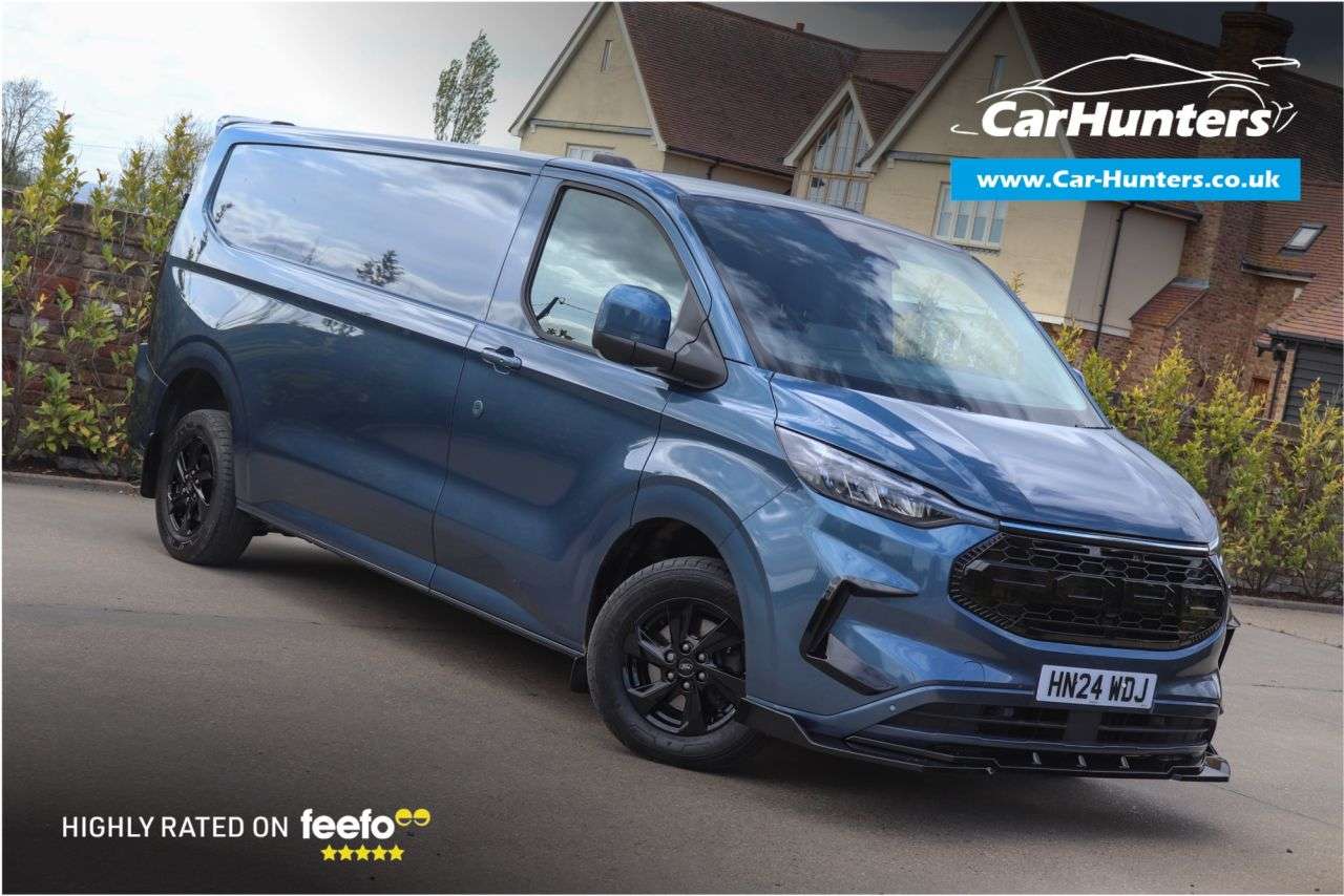 A 2024 FORD TRANSIT CUSTOM 2.0 300 EcoBlue Limited Panel Van 5dr Diesel Auto L2 H1 Euro 6 (s/s) (136 p A 2024 FORD TRANSIT CUSTOM 2.0 300 EcoBlue Limited Panel Van 5dr Diesel Auto L2 H1 Euro 6 (s/s) (136 p
