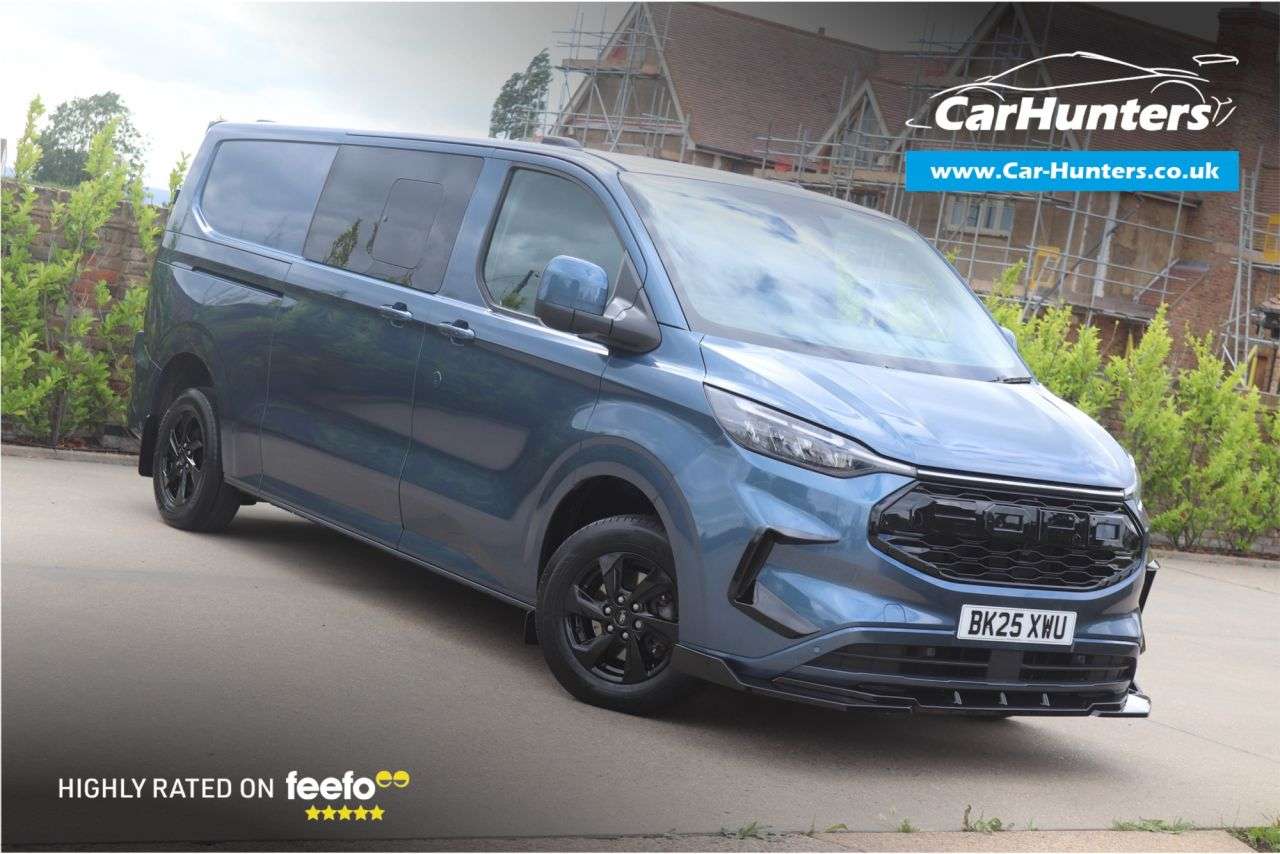 A 2025 FORD TRANSIT CUSTOM 2.0 320 EcoBlue Limited Crew Van Double Cab 5dr Diesel Manual L2 H1 Euro 6 A 2025 FORD TRANSIT CUSTOM 2.0 320 EcoBlue Limited Crew Van Double Cab 5dr Diesel Manual L2 H1 Euro 6