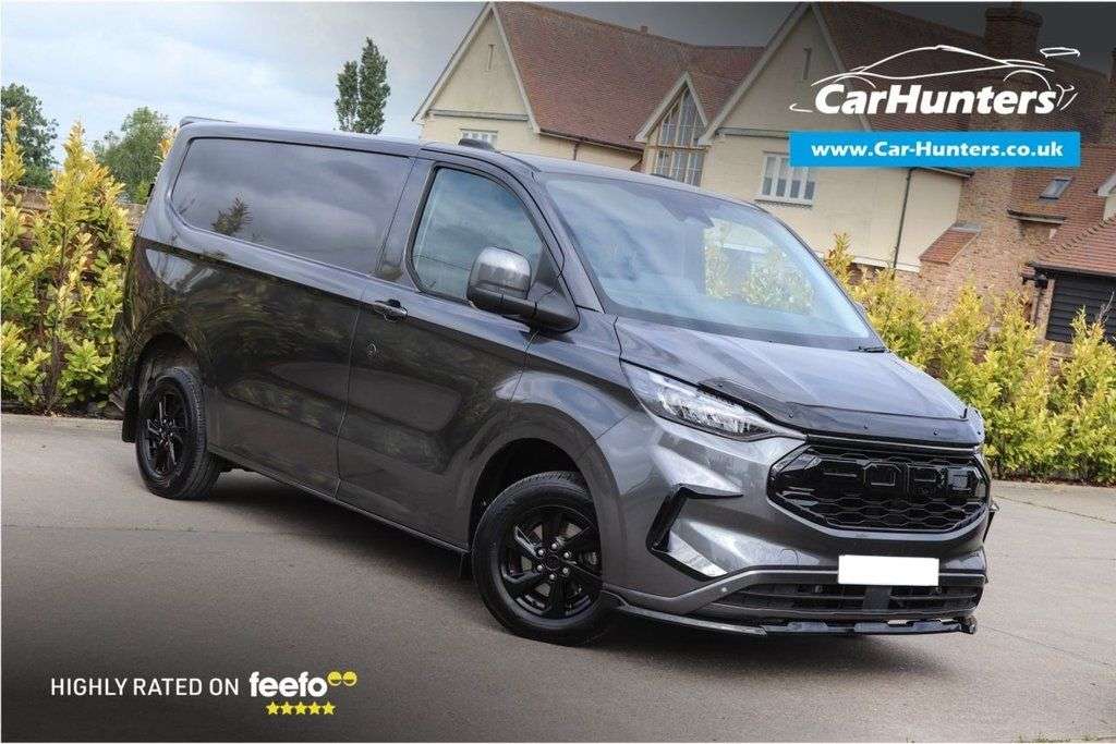 A 2024 FORD TRANSIT CUSTOM 2.0 320 EcoBlue Limited Panel Van 5dr Diesel Auto L1 H1 Euro 6 (s/s) (136 p A 2024 FORD TRANSIT CUSTOM 2.0 320 EcoBlue Limited Panel Van 5dr Diesel Auto L1 H1 Euro 6 (s/s) (136 p