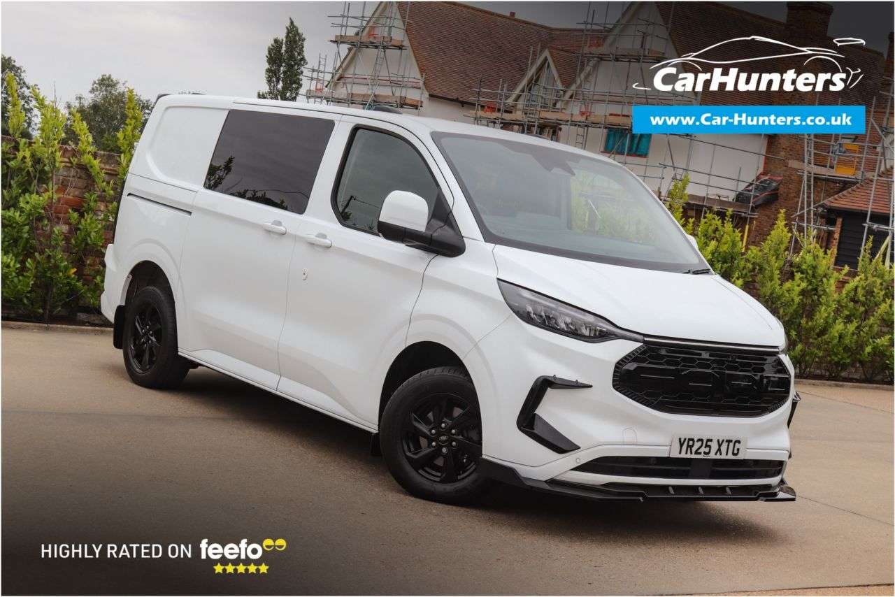 A 2025 FORD TRANSIT CUSTOM 2.0 320 EcoBlue Limited Crew Van Double Cab 5dr Diesel Manual L1 H1 Euro 6 A 2025 FORD TRANSIT CUSTOM 2.0 320 EcoBlue Limited Crew Van Double Cab 5dr Diesel Manual L1 H1 Euro 6