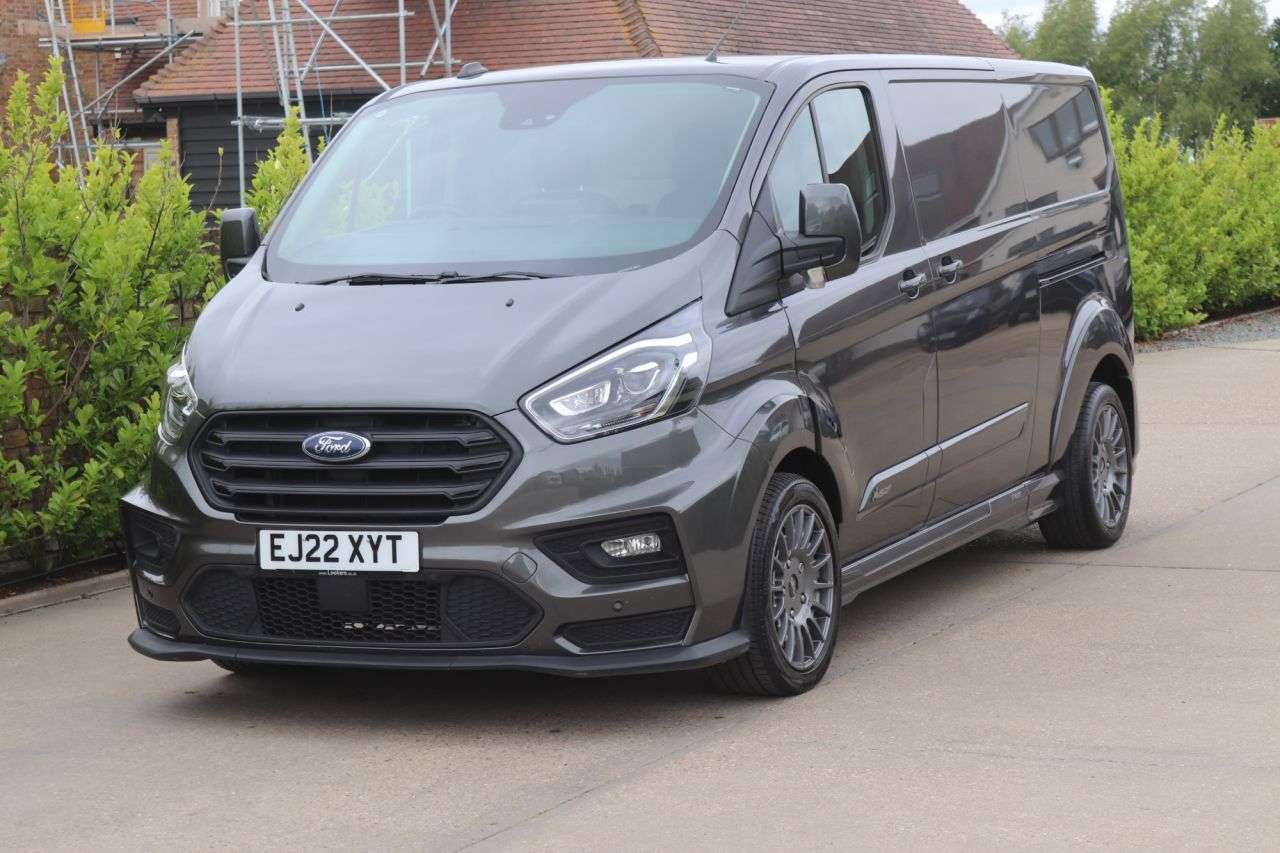 A 2022 FORD TRANSIT CUSTOM 2.0 320 EcoBlue MS-RT Panel Van 5dr Diesel Auto L2 H1 Euro 6 (170 ps) A 2022 FORD TRANSIT CUSTOM 2.0 320 EcoBlue MS-RT Panel Van 5dr Diesel Auto L2 H1 Euro 6 (170 ps)