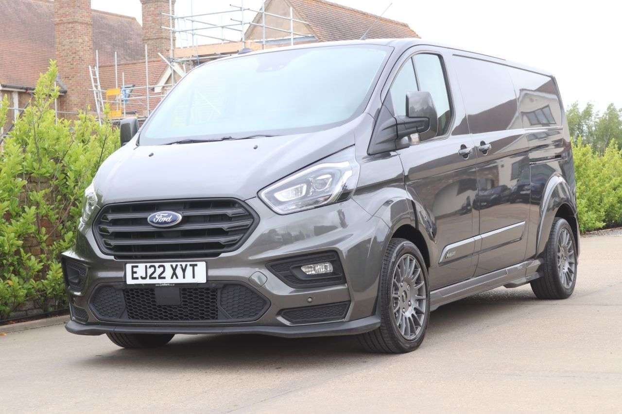A 2022 FORD TRANSIT CUSTOM 2.0 320 EcoBlue MS-RT Panel Van 5dr Diesel Auto L2 H1 Euro 6 (170 ps) A 2022 FORD TRANSIT CUSTOM 2.0 320 EcoBlue MS-RT Panel Van 5dr Diesel Auto L2 H1 Euro 6 (170 ps)