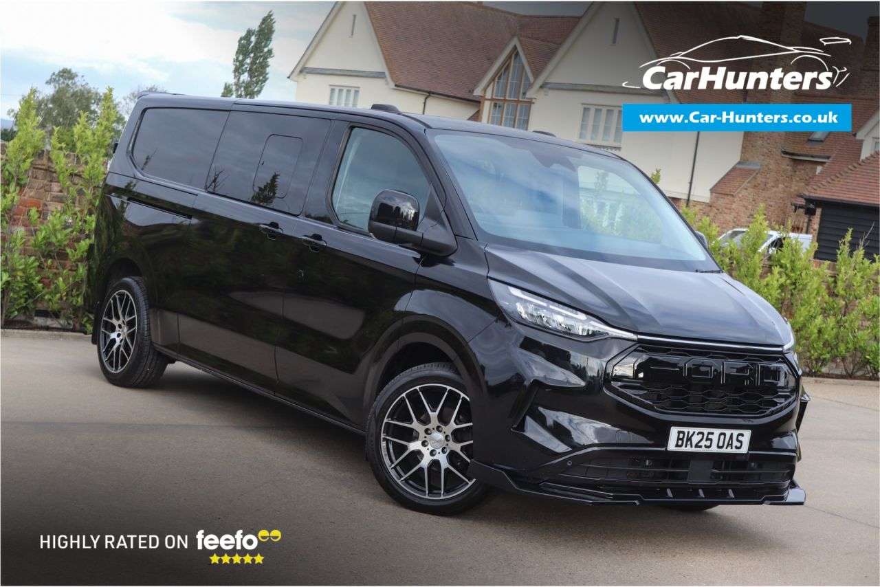 A 2025 FORD TRANSIT CUSTOM 2.0 320 EcoBlue Limited Crew Van Double Cab 5dr Diesel Manual L2 H1 Euro 6 A 2025 FORD TRANSIT CUSTOM 2.0 320 EcoBlue Limited Crew Van Double Cab 5dr Diesel Manual L2 H1 Euro 6